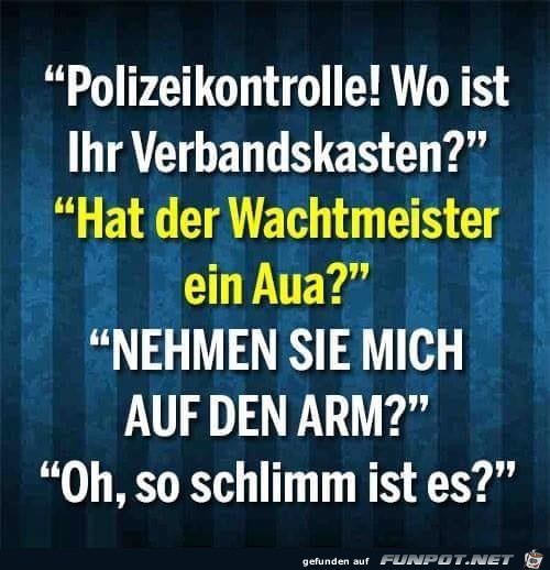 Polizeikontrolle