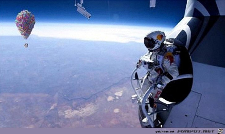 Netter Bildblog mit Felix Baumgartner! Gute Ideen mit...