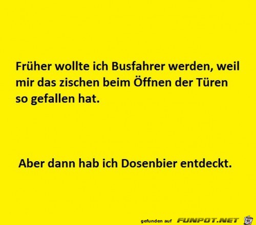 frueher frueher