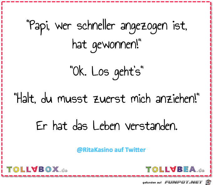 Schneller angezogen Schneller angezogen
