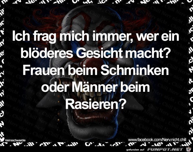 Bloederes Gesicht Bloederes Gesicht