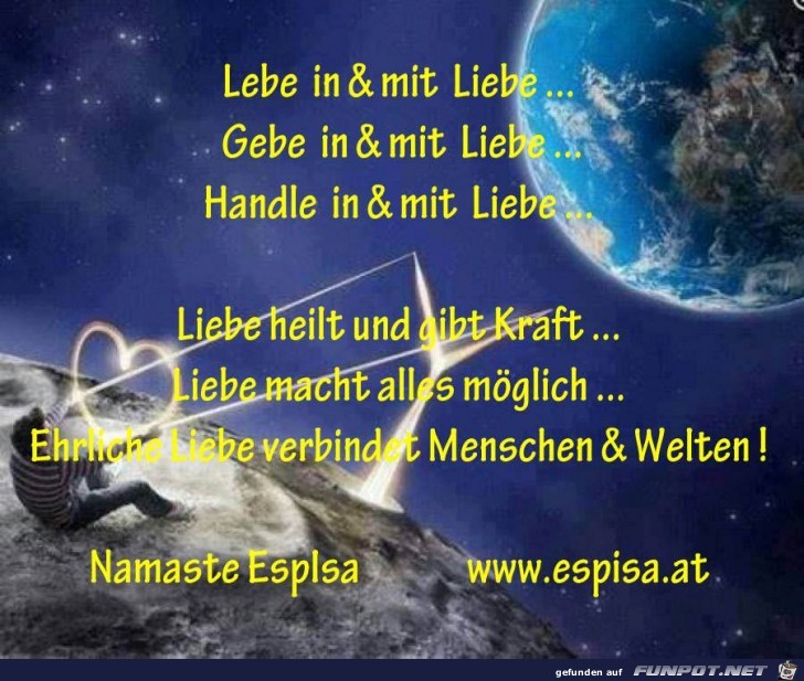 Lebe mit Liebe