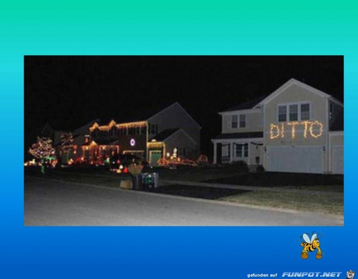 die Weihnachtsbeleuchtung die Weihnachtsbeleuchtung