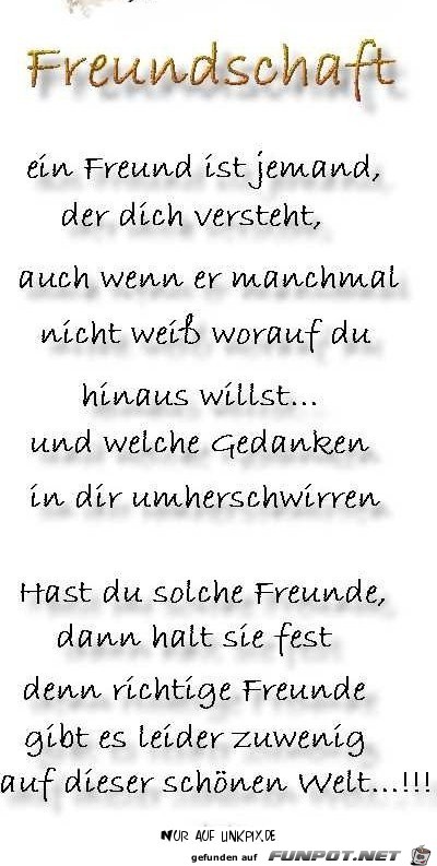 ein Freund ist jemand ein Freund ist jemand