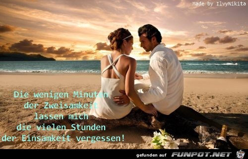 Die wenigen Minuten der Zweisamkeit Die wenigen Minuten der Zweisamkeit
