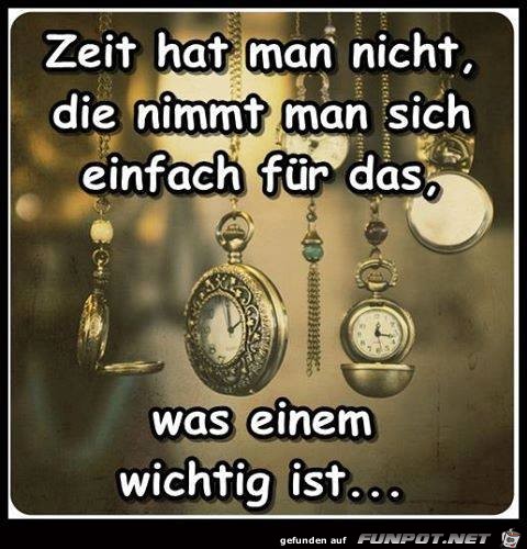 Was einem wichtig ist Was einem wichtig ist