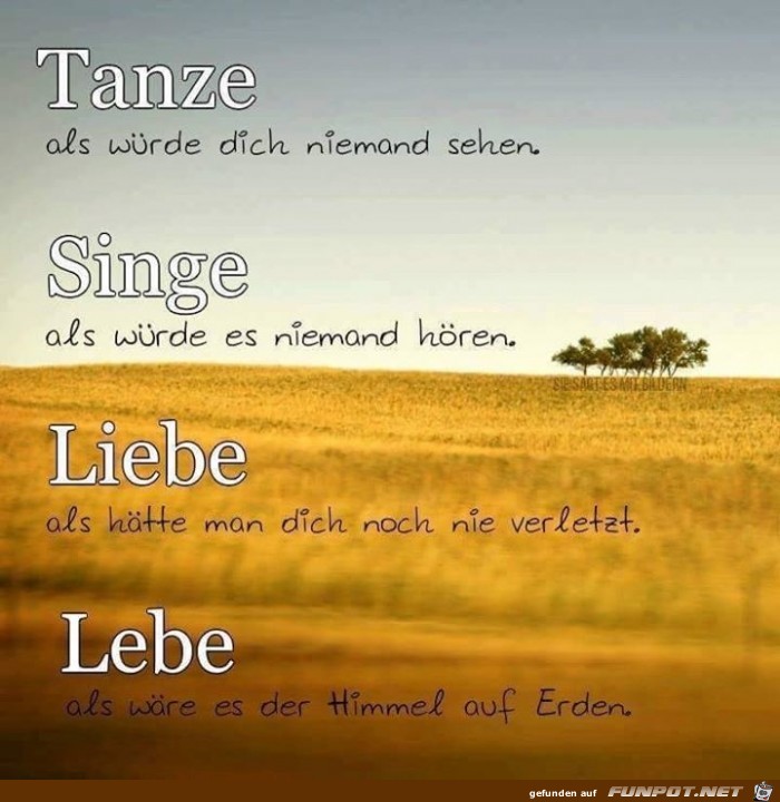 Tanze, als würde dich... Tanze, als würde dich...