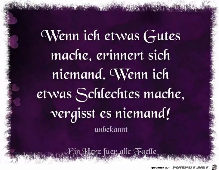 Schlechtes Schlechtes