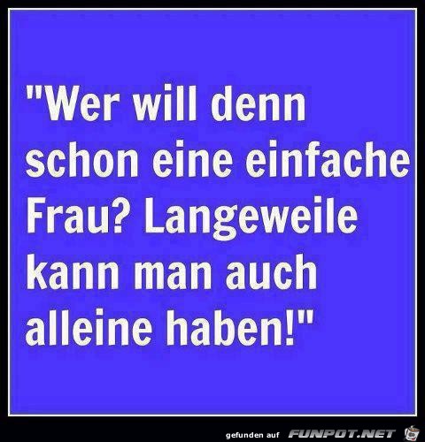 einfache frau