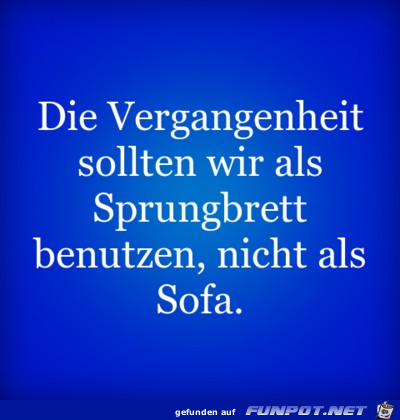 die Vergangenheit die Vergangenheit