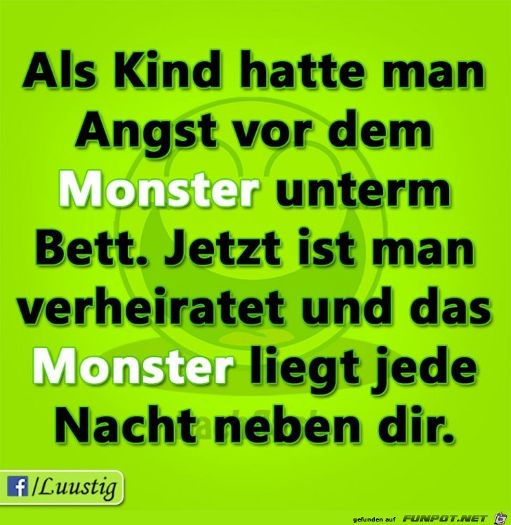 Als Kind hatte man Angst