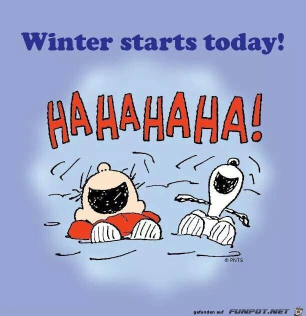 winter starts today