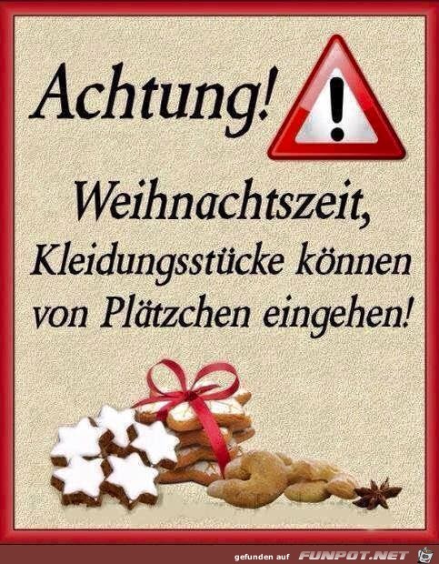 Achtung Weihnachtszeit