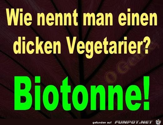 dicke Vegetarier