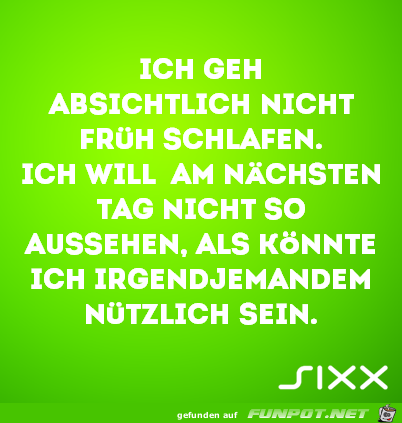 Schlafen Schlafen