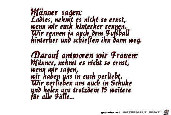 was Maenner sagen was Maenner sagen