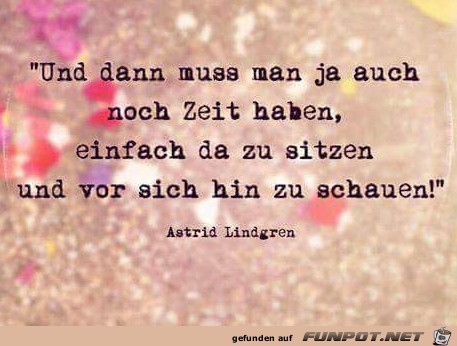 und dann