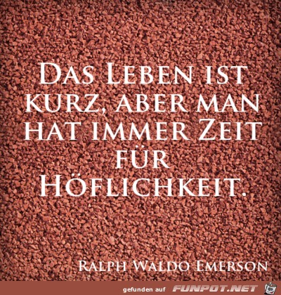 das leben ist kurz das leben ist kurz