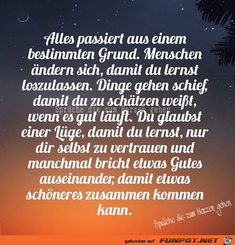 Alles passiert