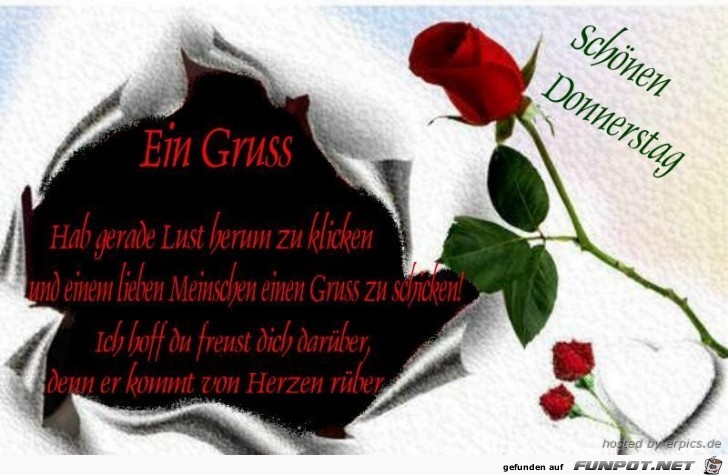ein gruss zum donnerstag ein gruss zum donnerstag