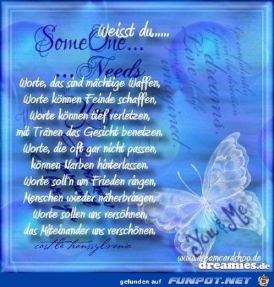 weisst du weisst du