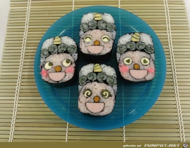 Sushi-Kunst!