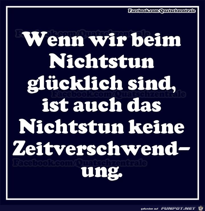 Nichtstun Nichtstun