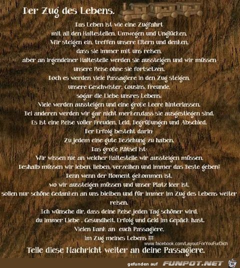 Der Zug des Lebens Der Zug des Lebens