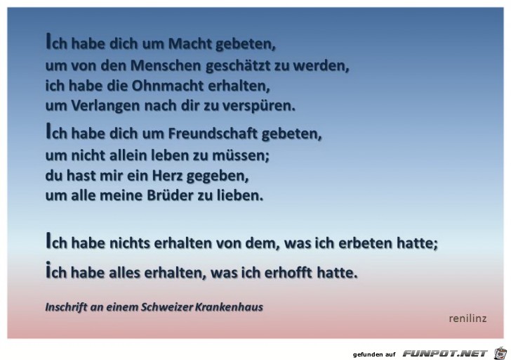 Ich habe Ich habe