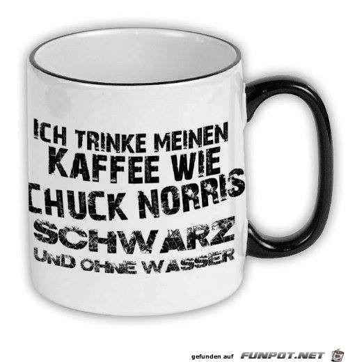 Kaffee Chuck Norris