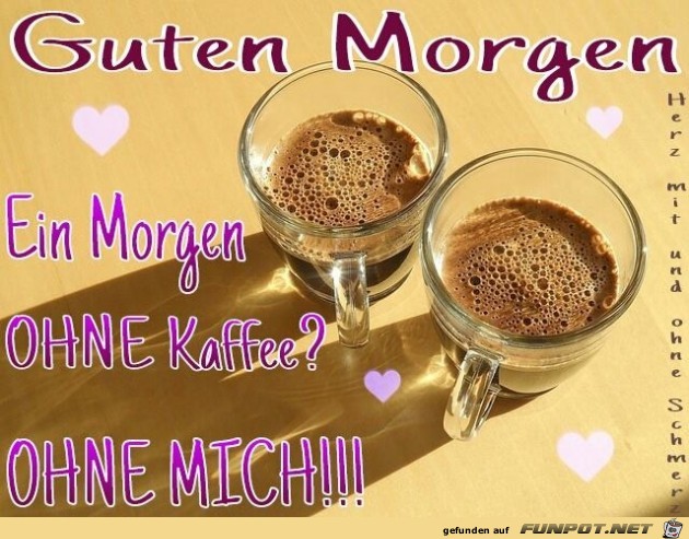 ohne kaffee