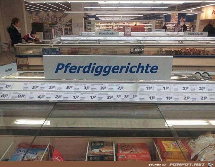 Pferdefleisch in Lasagne - erschreckende Bilder :-)