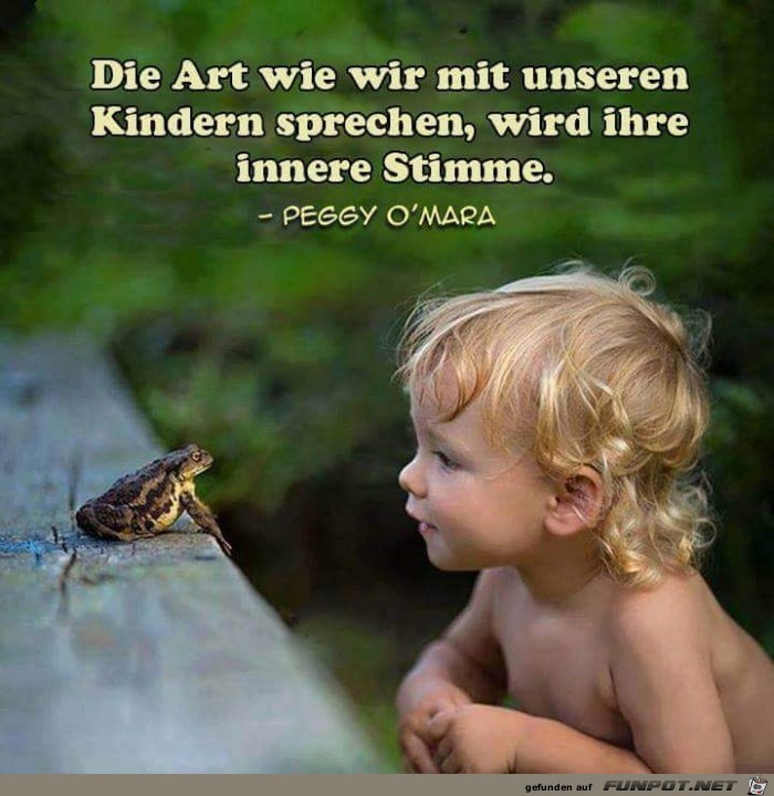 Die Art, wie wir mit unseren Kindern sprechen