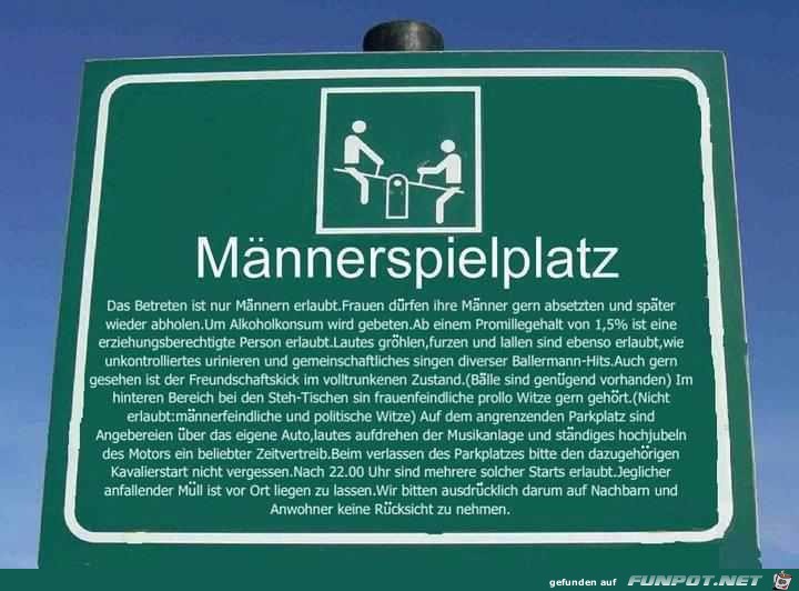 Maennerspielplatz Maennerspielplatz