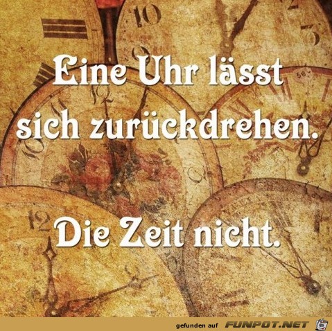 Eine Uhr