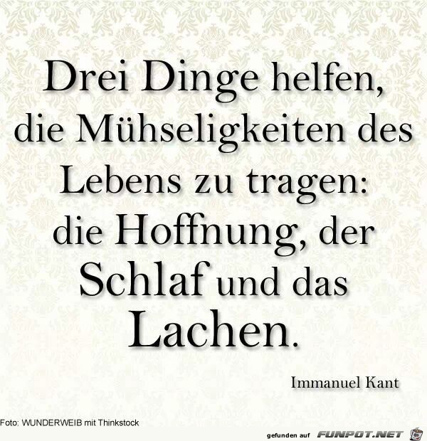 drei dinge drei dinge