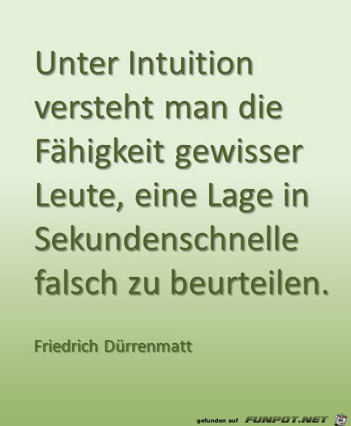 Intuition Intuition