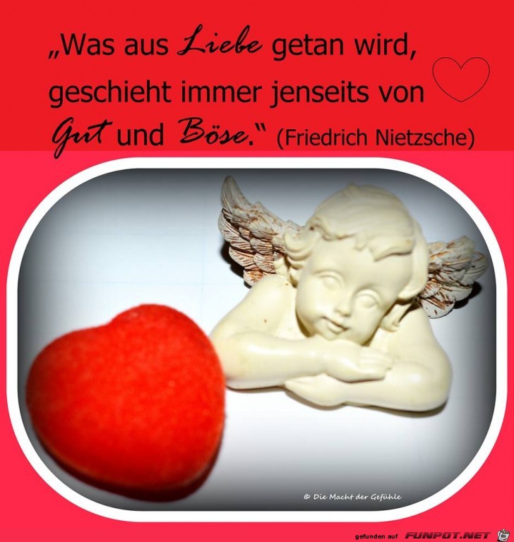 Was aus Liebe getan wird...