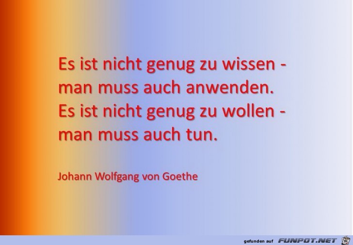 Es ist nicht genug Es ist nicht genug
