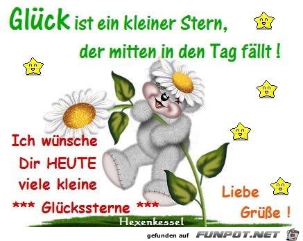 Glueck ist ein kleiner Stern Glueck ist ein kleiner Stern
