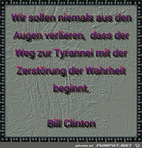 wir sollen niemals aus den Augen verlieren... wir sollen niemals aus den Augen verlieren...