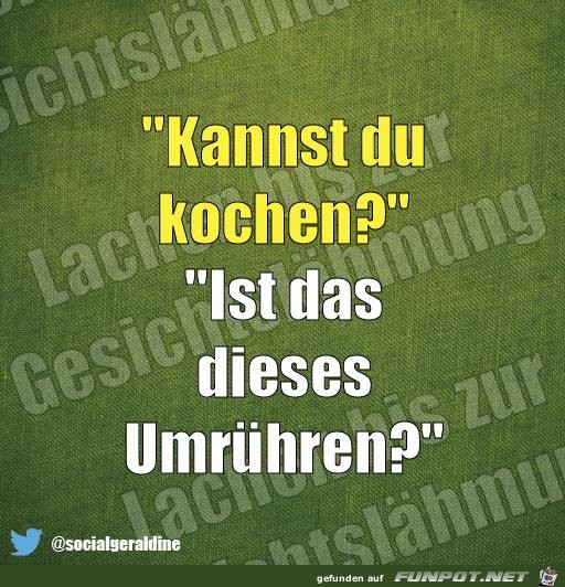 Kannst Du Kochen Kannst Du Kochen