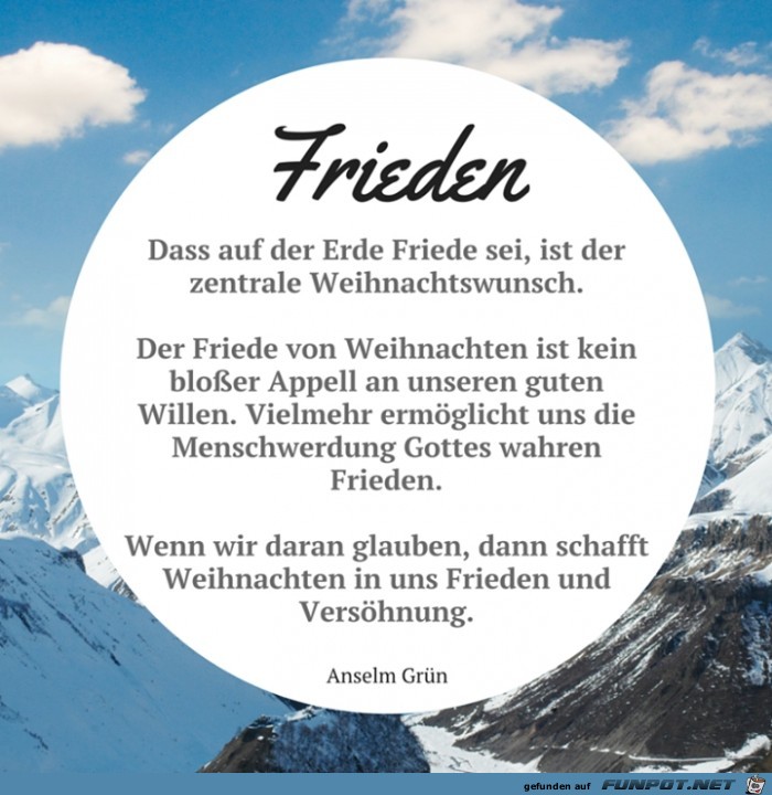 Frieden Frieden