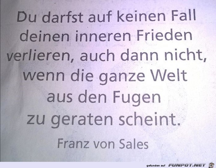 innerer Frieden