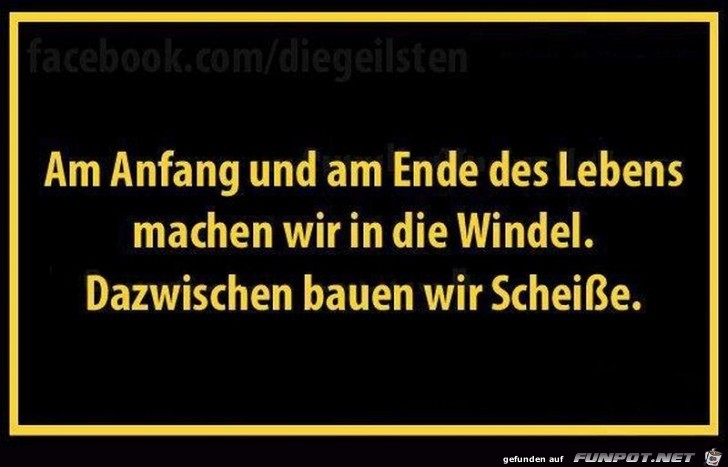 am Anfang und am Ende