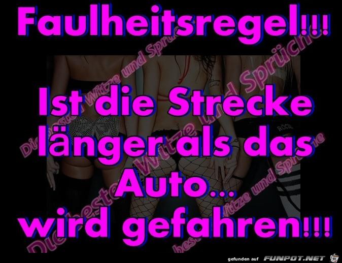 Faulheitsregel