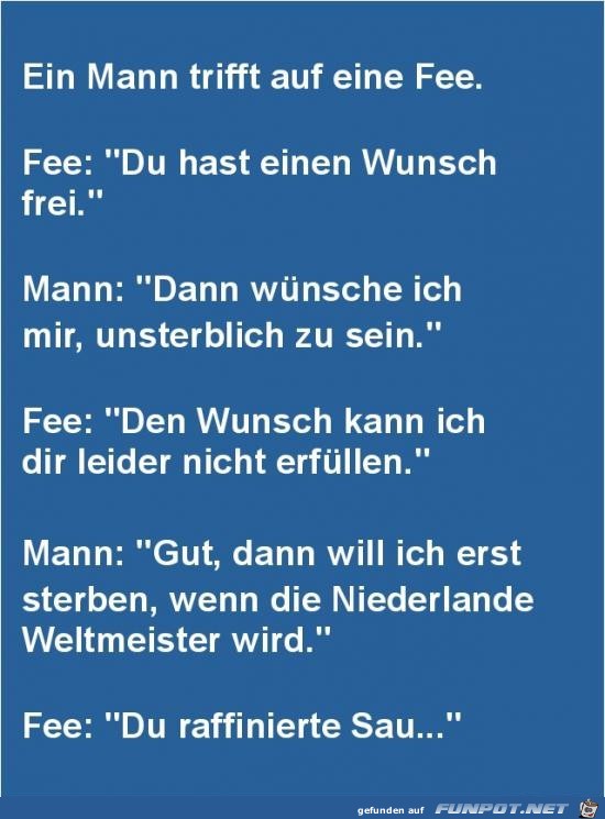 einen Wunsch frei