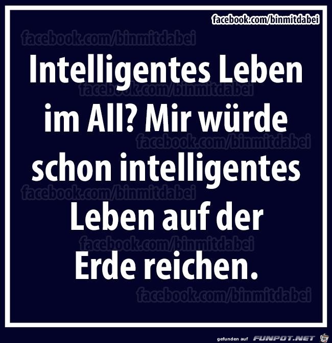 Intelligentes leben Intelligentes leben
