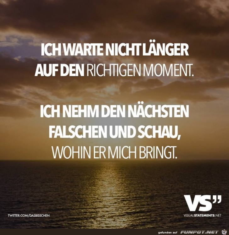 Ich warte nicht Ich warte nicht
