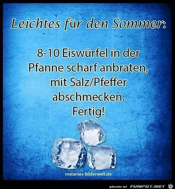 Fuer den Sommer